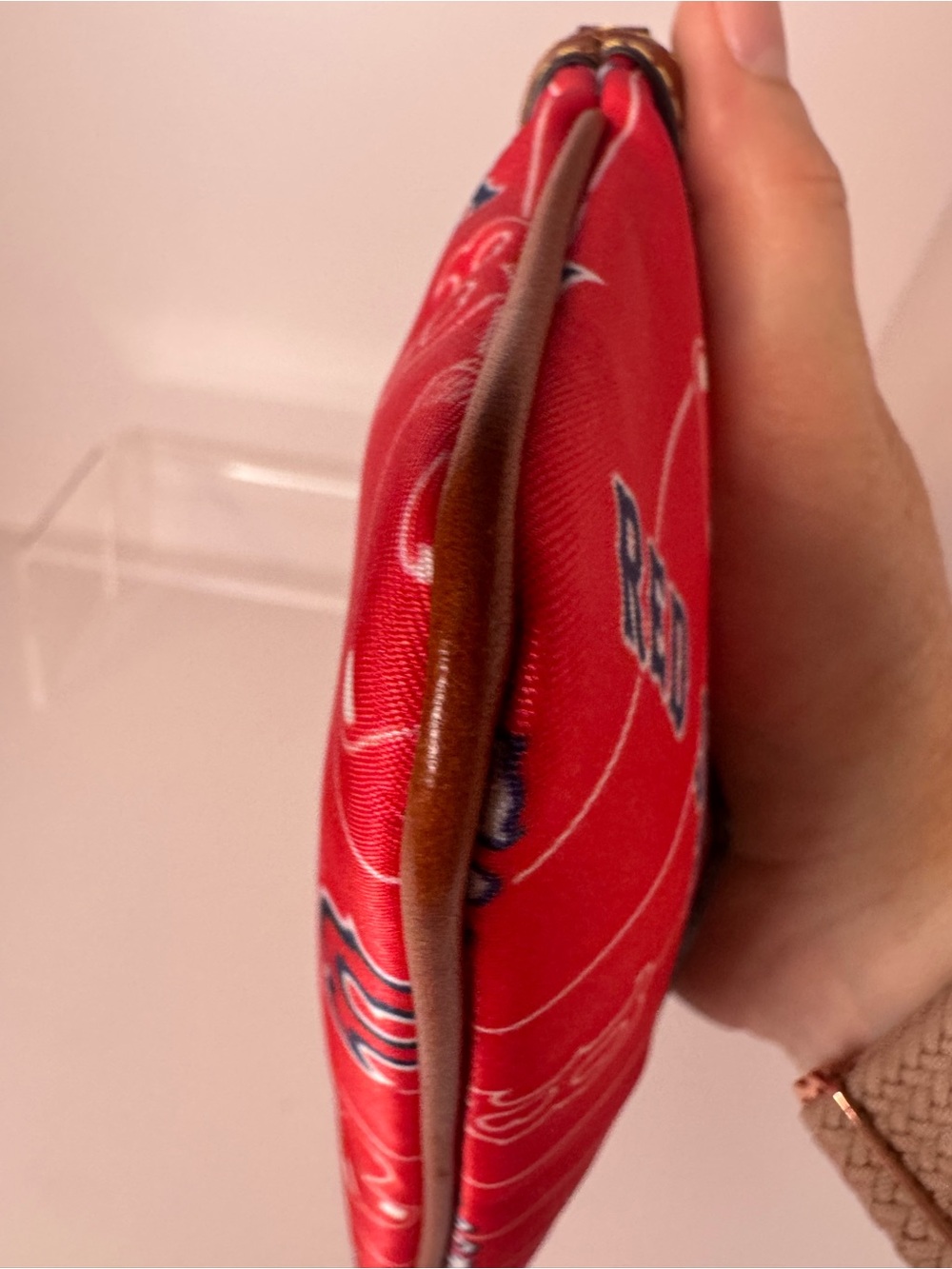 Dooney & Bourke and MLB Boston Red Sox 2018 World Series Champion Wristlet - Picture 10 of 14